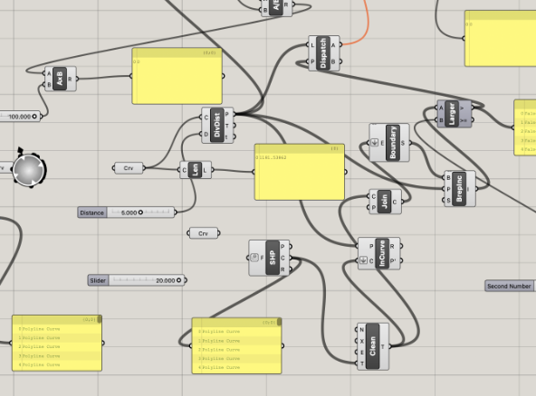 Grasshopper: route generation script
